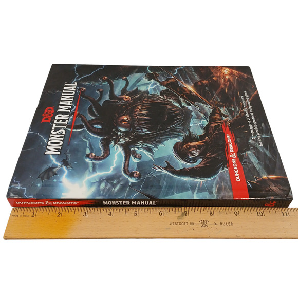 Dungeons & Dragons Monster Manual 5th Edition Hardcover D&D Rulebook WOTC - Picture 3 of 16